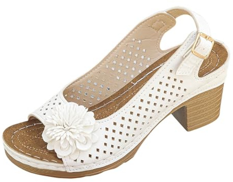 Générique Sandales Femme Talon Mule Confortable Chaussure Compensé Confort Nue Pied Ete Mariage Sandale Compensee Eté Chausson Été Cuir Femmes Escarpin Petit Chaussures 38