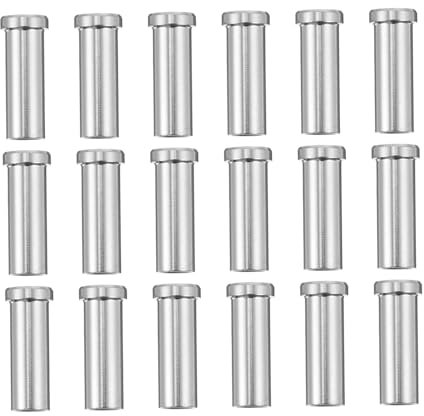 Operitacx Funda Protectora de Cables Inoxidable 50 Piezas Protector de Cables para Barandilla Resistente para Interior y Exterior Diy