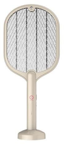 STHOYN Matamoscas Electrico Manual para Interiores Raqueta Matainsectos Mata Mosquitos Electrico Resistentes Trapstik Raqueta Mosquitos Electrica(I)