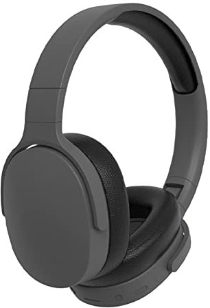 Fiauli Bluetooth Headphones Over Ear, Foldable Intelligent Wireless Headphones, HiFi 5.1 Stereo Lightweight Headset with Deep Bass for Travel Work PC Cellphone ﻿ Black