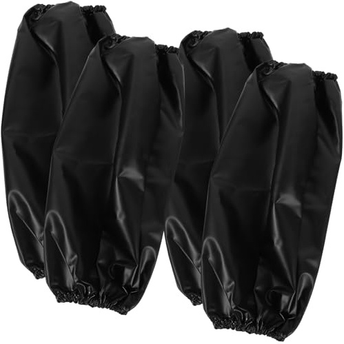 Yardenfun 2 paia Manicotti Impermeabili in PVC Elasticizzati Proteggi Maniche da Lavoro Resistenti all Acqua per Cucina Giardinaggio e Industria Adattabile Polso e Gomito
