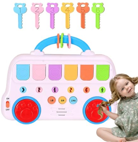 Tiersplitterspiel – Musikspielzeug für die frühe Entwicklung von 8,66 Zoll | Interaktives Musikspielzeug Für Kinder Für Kleinkinder, , Mädchen, Im Alter Von 1