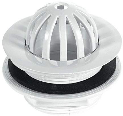 McAlpine 2 White Domed Urinal Waste WU20