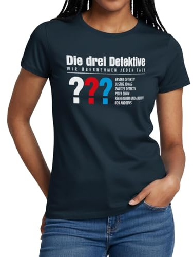 Spreadshirt Die DREI Fragezeichen Frauen T-Shirt