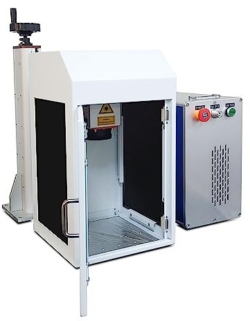 MCWlaser Fiber Laser 30W Raycus Graviermaschine Marking Machine für Metall Laser Markiermaschine Markierungsbereich 175 * 175mm with Schutzhülle Verbringung aus der EU