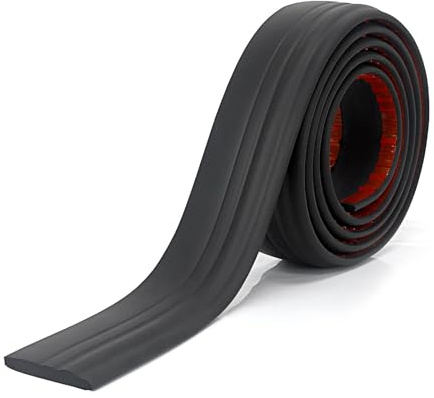 Flexible Baseboard Molding Trim, 98/125MM×5/10M White Self-Adhesive Vinyl Wall Base Cove Base, Flexible Caulk and Trim Strips for Floor Wall Base Cove and More
