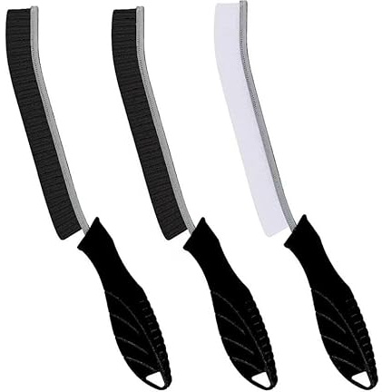 BRUSH - Spazzole Per Pulire 3 Pezzi - Spazzola Pulizia Fessure, Casa, Bagno, Cucina, Fughe, Finestre, Pavimento, Doccia