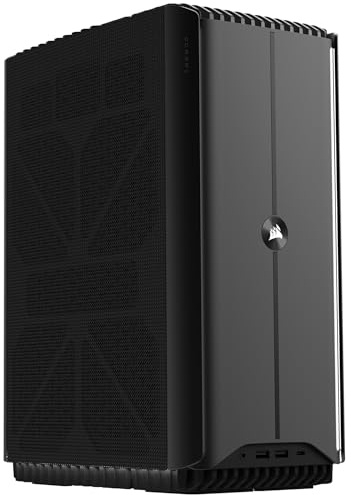 Corsair One i600 Gaming PC - CPU Intel® Core™ Ultra 9 285K refrigerada por líquido, GPU NVIDIA® GeForce RTX™ 5080 refrigerada por líquido, Memoria DDR5 Vengeance de 64 GB, SSD M.2 de 2+2 TB - Metal