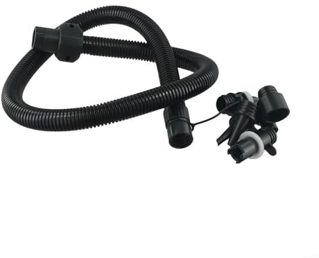 Electric Air Pump Hose Kit, With Multiple Nozzle Adapters, For Inflatable Board, Boat Float Raft, Water Sport Pool 100CM Length, Inflatable Air Hose