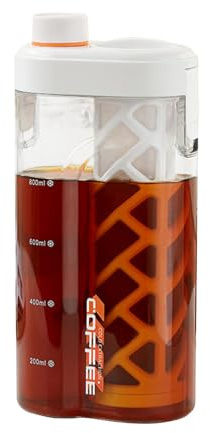 Genérico Cold Brew,Máquina de Café Helado - Botella Antifugas con Filtro Fino de 350 Mallas Portátil para Té Hogar Viaje Camping y Bebidas Saborizadas