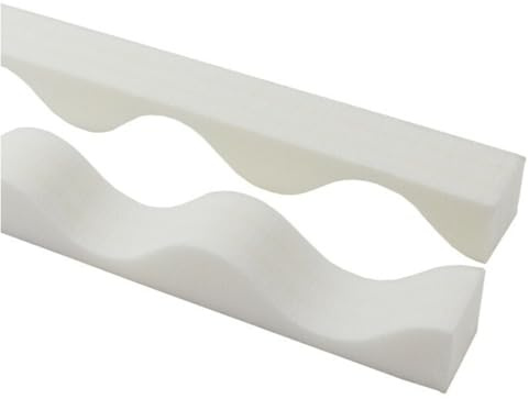3 Profilfüller Sinus Profil 18/76 Profildichtung Wellplatten Sickenfüller | Profildichtleisten