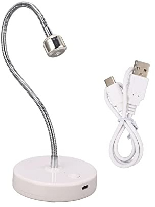 Essiccatore professionale per smalto gel Macchina per polimerizzare le unghie ad asciugatura rapida Lampada per asciugatura smalto gel 3W Angolo regolabile Chip di luce a LED