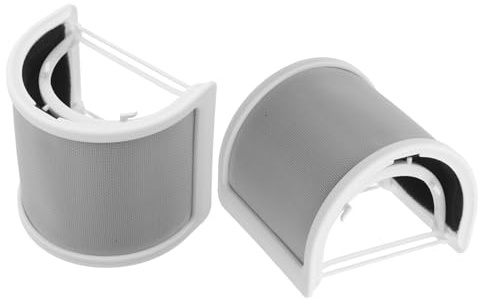 CONGARTENO 2pcs U Shaped Metal Mesh Pop Filter Shields for Microphone Windscreen Cover Recording Mic Cover for Studio Streaming Podcasts Vocal Accessories