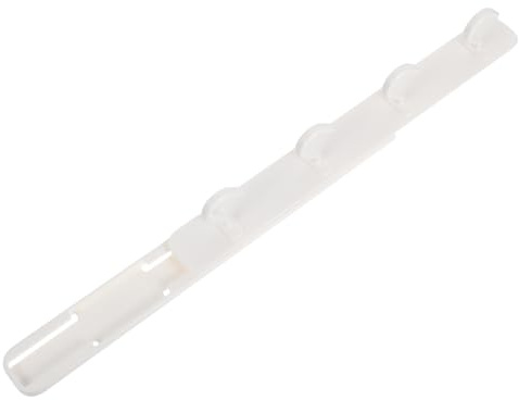 FOMIYES Gancho Extensible sin Perforaciones de Color Claro para Colgar Utensilios de Cocina, Organizador de Armario Multiuso, Soporte Adhesivo para Tazas y Llaves, Ahorra Espacio y Fácil