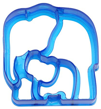 HENGSONG DIY Sandwich Form Keks Ausstecher Ausstechformen Toast Brot Cookie Cutter (Elefanten)