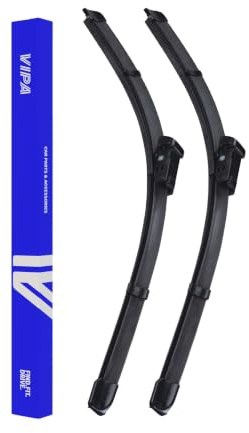 Vipa Car Parts Premium Wiper Blade Kit | Fits: VW TRANSPORTER Van (May 2013 Onwards) | All-Weather Performance | Durable, Streak-Free Windshield Wipers | Easy Installation