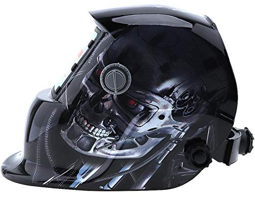 NGHSDO Careta Soldar Automatica Máscara Solar automático Casco de Soldadura Soldadura Soldadura Soldadura Blindaje Blindaje automática Mascaras De Soldar