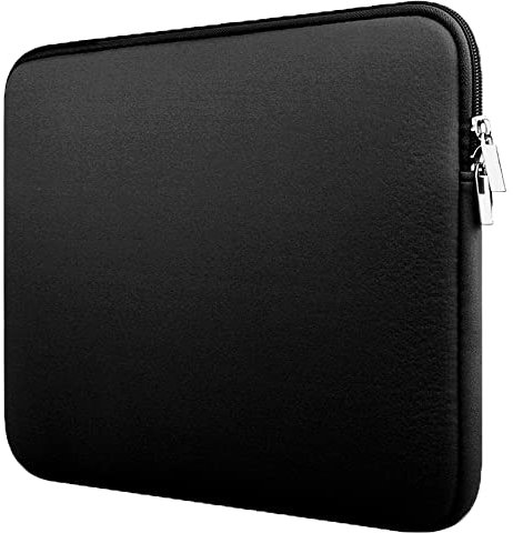 fdsmall 13 Inch Laptop Sleeve with Soft Lining Compatible with 13.3 MacBook Pro Air for 13 Inch Notebook Computer Ultrabook Chromebook (Black)