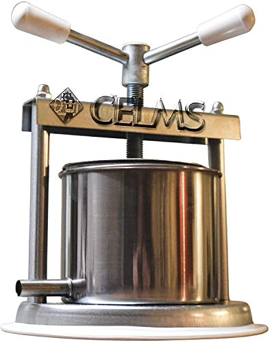 TORCHIETTO Premitutto Capacità di Premitura 5kg IN FERRO ZINCATO E ACCIAIO INOX con Certificazione Alimentare Ferro e Acciaio Inox 430 Made in Italy per Pomodori Melanzane Ortaggi Succhi Frutta e Olio