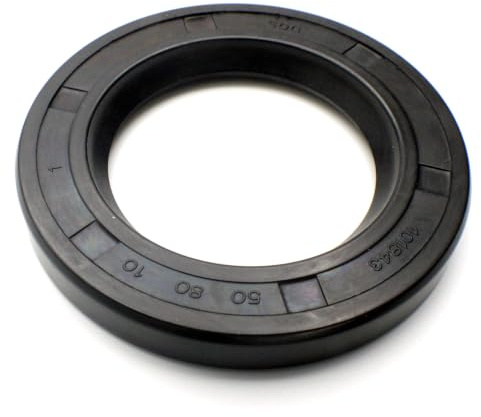 Parts and Parts Radialwellendichtring 50x80x10mm, AS/TC/BASL/WAS, DIN 3760 Simmerring, NBR 70, hitze & chemikalienbeständig, ideal für Motoren, Pumpen, Getriebe & industrielle Anwendungen