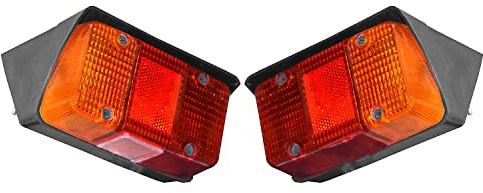 APSMOTIV -Traktor -Rücklichter mit Metallgehäuse, geeignet für Mahindra Traktor -Rücklichter Baugruppe 4500 5500 4530 3550 5565