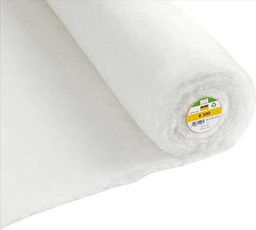 vlieseline Vlieseline R 200 Volumenvlies 155 cm breit Ökotex 100 zertifiziert Ganzjährig Schonwaschgang bis 40 Grad 100 Prozent recyceltes Polyester