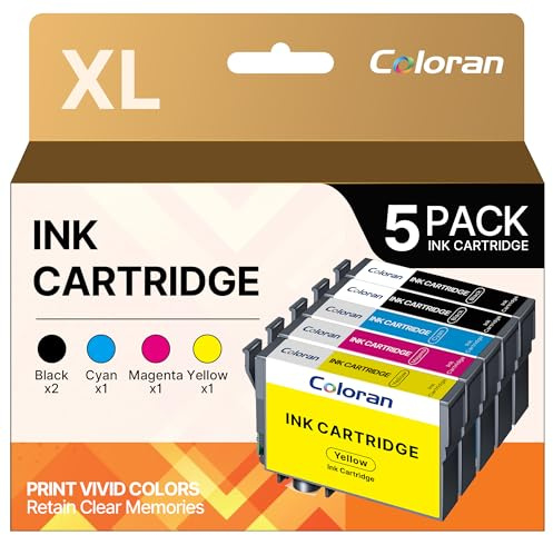 604 Druckerpatronen Kompatibel für Epson 604 XL 604XL Patronen Multipack, für Epson Expression Home XP-2200 XP-2205 XP-3200 XP-3205 XP-4200 XP-4205 Workforce WF-2910 WF-2930 WF-2935 WF-2950, 5er-Packs