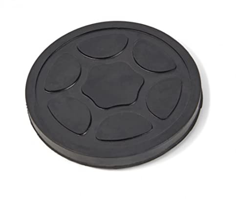 Gummiauflage 95mm für Rangierwagenheber rund Gummikissen Gummiteller Wagenheber Auflage