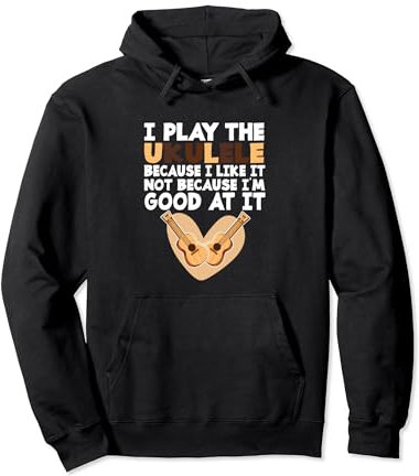 Funny I Play The Ukulele – Instrument à cordes pour ukulélé Sweat à Capuche