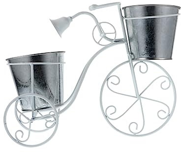 ABOOFAN Fahrrad-pflanzenständer Aus Eisen in Vintage-Optik Blumentopfhalter in Fahrrad-Form Gartendekoration Für Balkon Und Wohnzimmer Blumenregal Mit Exquisitem Design