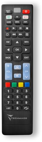 Telecomando Universale TV 3 in 1, per Samsung, LG, Sony, Hisense, TCL, RCA, Toshiba, Panasonic, Sharp, Philips, Haier, Hitachi, JVC, autosetting, non ha bisogno di settara nulla.