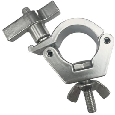 Truss Clamp - Stage Lighting Clamps - Heavy Duty Aluminum Alloy Swivel Truss Clamps, Stage Light Clamp Multiple Purpose Light Clamp, Lightweight Stage Lighting Accessories for 30-36mm Pipes, Truss