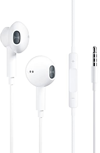 Kopfhörer, Kabelgebundene Ohrhörer, Sport in Ear Stereo Kopfhörer mit Mikrofon, für iPhone, iPod, iPad, MP3, Huawei, Samsung, kompatibel mit Allen Kopfhörern mit 3,5 mm Klinke