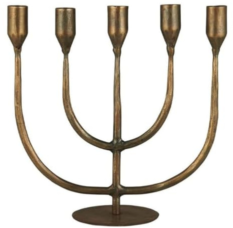 IB Laursen Kerzenhalter 5-armig f/2,2 cm Kerze Melilla, B: 11 H: 26 L: 27
