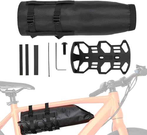 Fahrrad Gepäcktaschen Wasserdichte Mountainbike Gabeltasche | Wetterfeste Hochkapazitäre Multifunktionale Fahrradzubehör Für Kurztrips Stadtfahrten & Touren