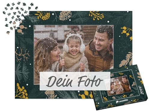 Fotopuzzle 2000 Teile - Puzzle selbst gestalten - Design Weihnachten Tannenduft - puzzleYOU Puzzle personalisiert mit eigenem Bild erstellen - Querformat