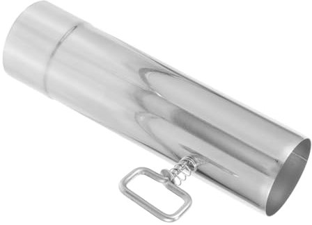 TOYANDONA Tuyau De Poêle Extérieur Inoxydable avec Amortisseur Flexible Et Réglable pour Barbecue Et Camping