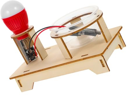 ifundom Kit Esperimenti Fisica Elettrica per Scuola Elementare Materiale Didattico DIY per Circuiti Conduttori Lampada Facile da Assemblare per Apprendimento Pratico e Sviluppo Manualità