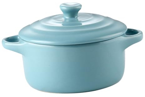 Homoyoyo bol en céramique avec couvercle bol à soupe avec couvercle avec poignée