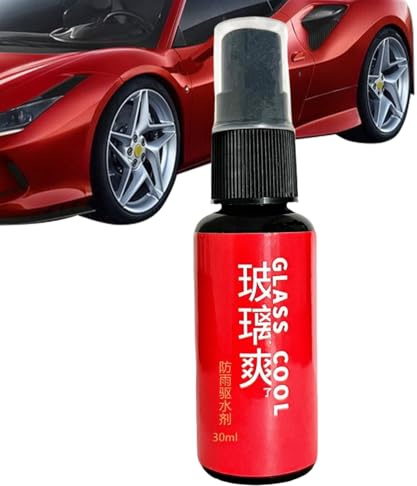Yhsioaklo - Espray para parabrisas de coche, antilluvia y antivaho para | parabrisas de coche | Líquido limpiacristales con agente de revestimiento para película de 30 ml - Eliminación de