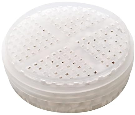 AQUAWATER, 106551, Recharge céramique pour douchette NanOspa - Cartouche anti-calcaire avec billes naturelles, pour une eau douce et pure, idéale pour peaux sensibles, installation facile | Profitez d'une eau plus douce sous la douche grâce à cette recharge céramique anti-calcaire, idéale pour les peaux sensibles