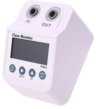 KOZWAY Wasserdurchflussmesser, Wasserreinir, elektronischer Digitalanzei-Monitorfilter, Wasserdurchflussmesser-Alarm und Energiesparfunktion, Wasserdurchflussmesser