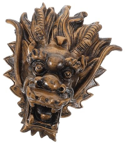 PRETYZOOM attrazione della fontana fontane a muro fontane dacqua del drago arredamento decorazione della fontana con caduta d'acqua fontana a muro da esterno di grandi dimensioni rubinetto