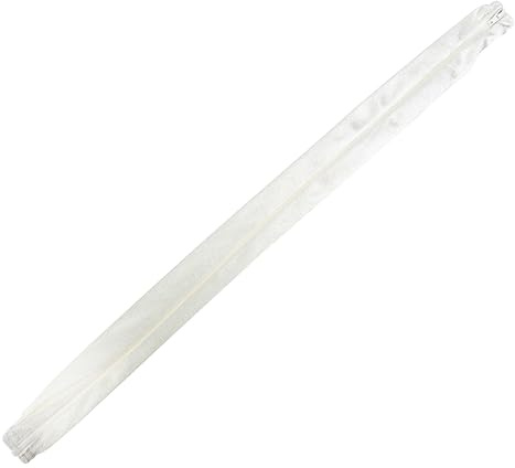WHAMVOX Funda de Cadena Cierre de Cremallera para Lámpara Colgante Práctica y Antióxido de Tela de Color Claro Adecuada para Uso Hogar