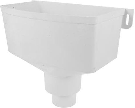 KITANDOVE Adaptateur De Gouttière De Toit Tuyau De Drainage En Pvc Adaptateur De Descente De Gouttière Pour Système De Collecte Des Eaux De Pluie