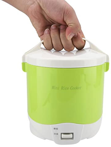 Olla arrocera for coche de 24 V, olla arrocera eléctrica multifuncional portátil de 1,6 L y vaporizador for uso en automóviles, vaporizador de viaje for vehículos recreativos, camiones, viajes de camp