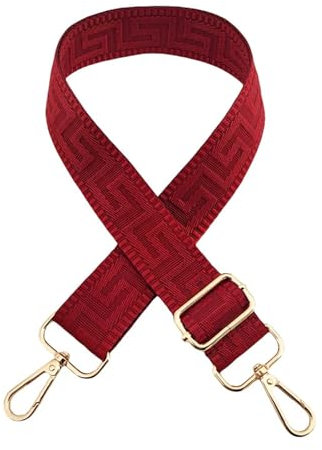 LVUNZJCA Verstellbarer Schultergurt Riemen, verstellbar, for einzelne Schulter, Crossbody, breiter Schultergurt für Taschen, Umhängetasche(7)