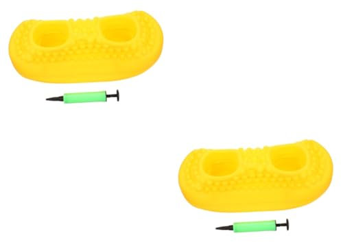 KOMBIUDA 2sätze Aufblasbarer Getränkehalter Für Pool Und Strand Multifunktionale Schwimmhilfe Für Partys Aufblaspumpe Für Wasseraktivitäten Und Sommerfeiern