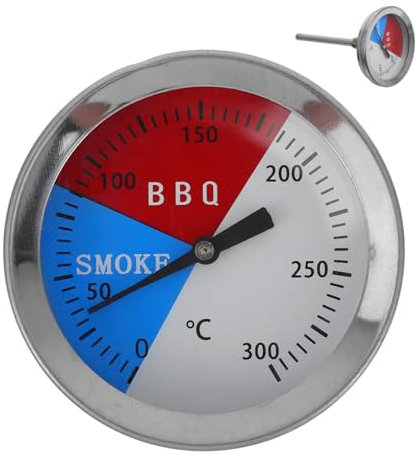 UPKOCH 300grado Termometro Per Grigliate All in Termometro Per Barbecue Da Gradi Per Carne All
