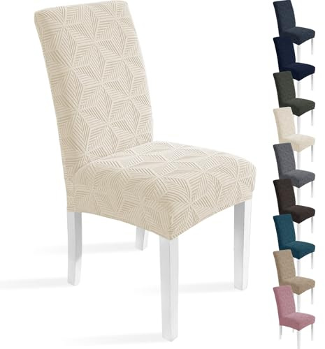 Ystyle Universale Stretch Stuhlbezug 6er Set, Beige